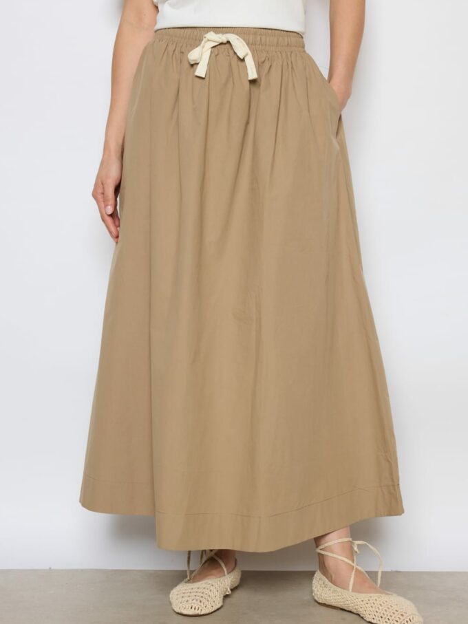 BERRIA/NEW Falda larga beige Sibel