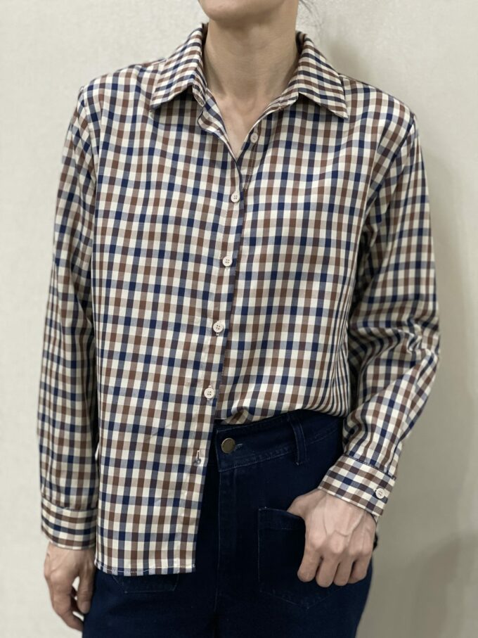 BERRIA/NEW Camisa a cuadros Miska