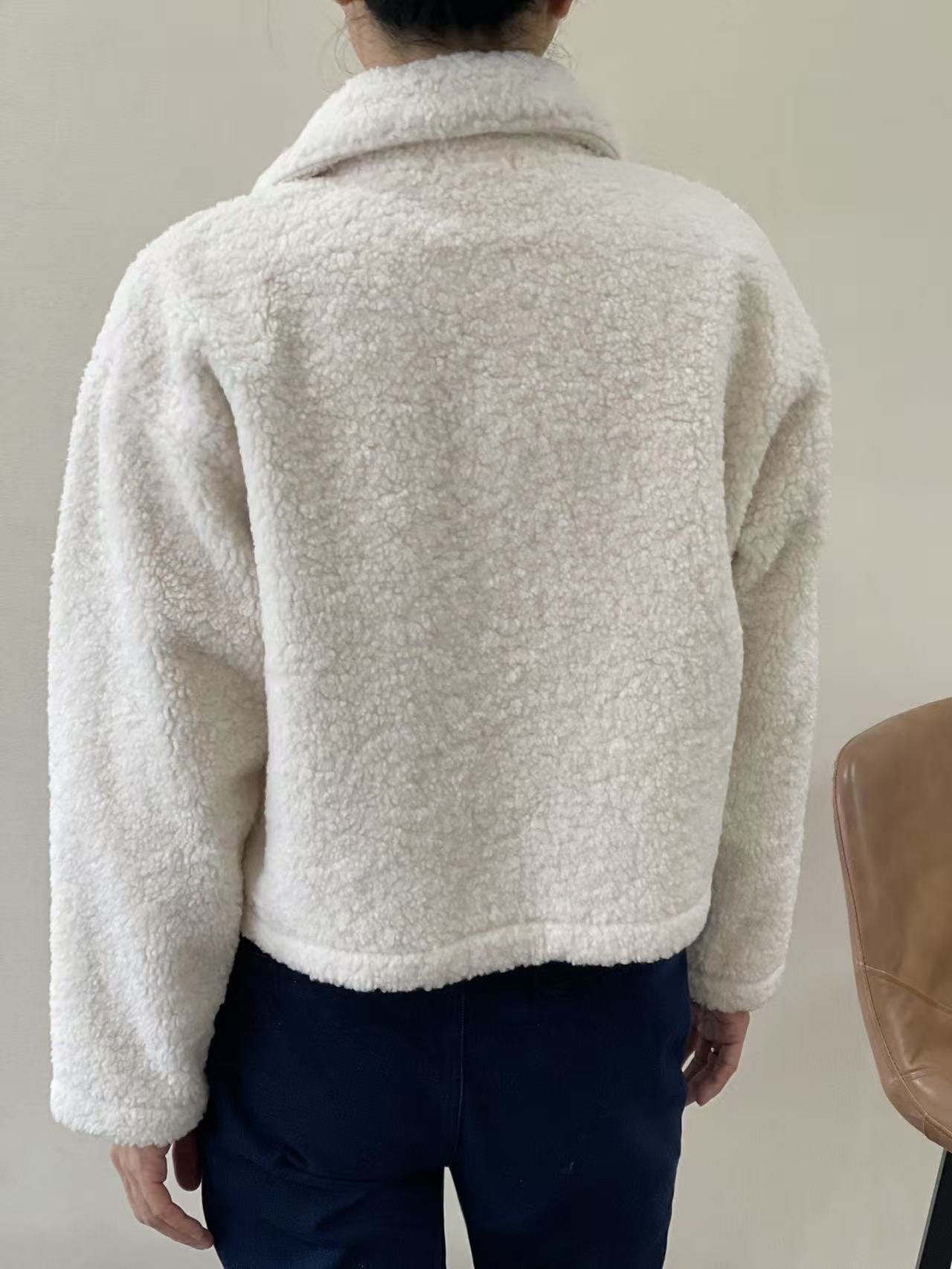 BERRIA/NEW Cazadora borreguito blanca Noga 5 BERRIA/NEW Cazadora borreguito blanca Noga - Imagen 4