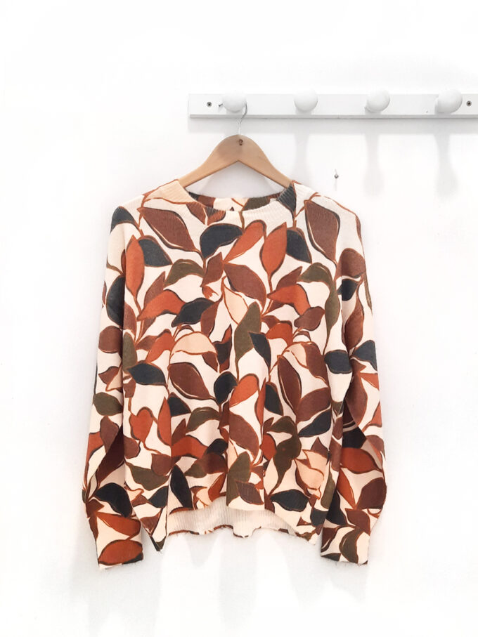 BERRIA/NEW Jersey estampado naranja Fall