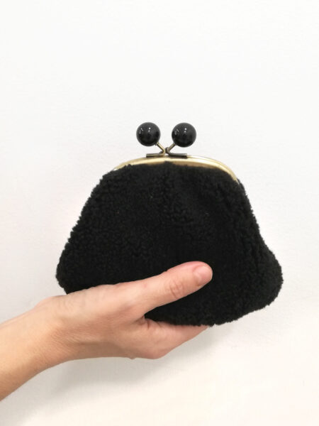 Monedero negro Dolly