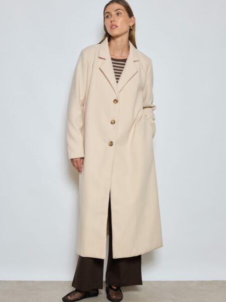 Abrigo beige Linette