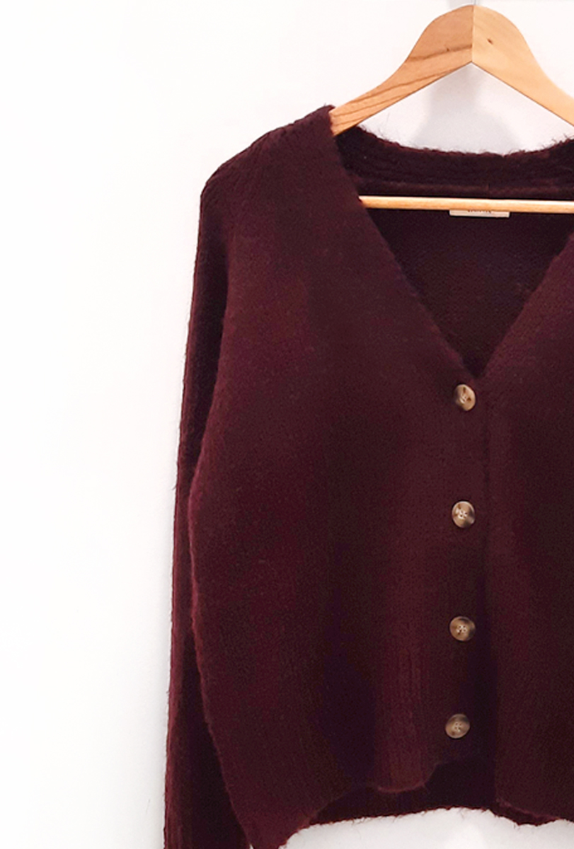 BERRIA/NEW Chaqueta burdeos Greta 3 BERRIA/NEW Chaqueta burdeos Greta - Imagen 2