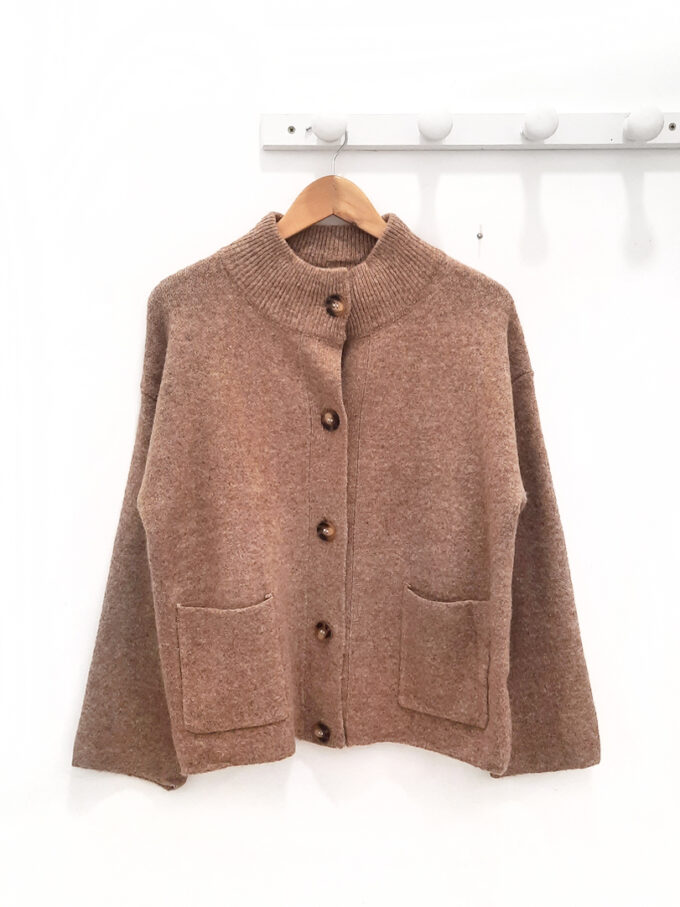 BERRIA/NEW Chaqueta marrón Nuria