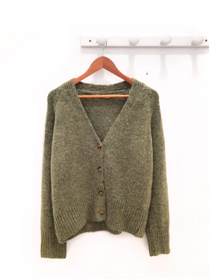 BERRIA/NEW Chaqueta verde Greta