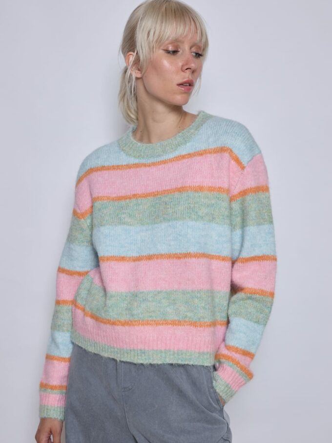 BERRIA/NEW Jersey de punto a rayas Carles