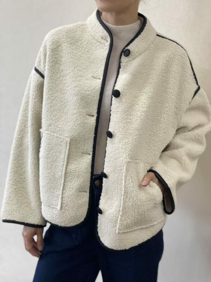 BERRIA/NEW Cazadora color crudo Carlota