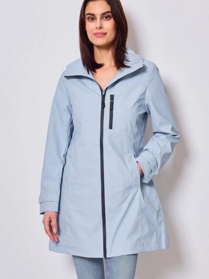 BERRIA/NEW Chubasquero azul Hodei