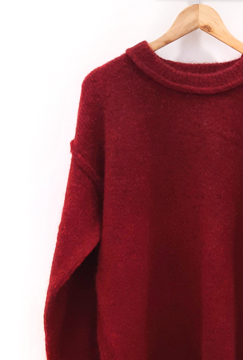 BERRIA/NEW Jersey burdeos Axel 3 BERRIA/NEW Jersey burdeos Axel - Imagen 2