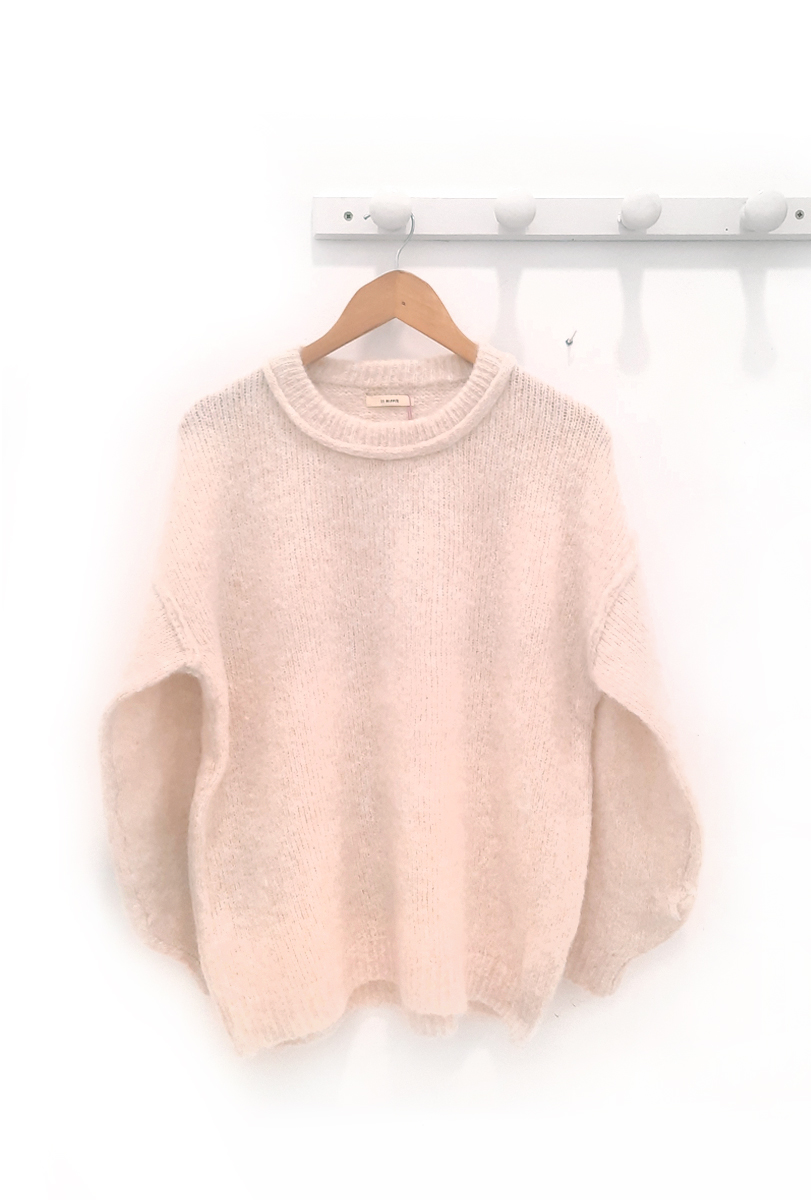 Jersey crudo Axel cuello redondo