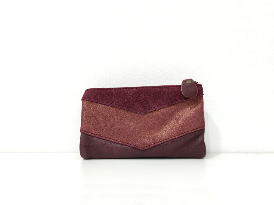 Cartera granate Bangkok