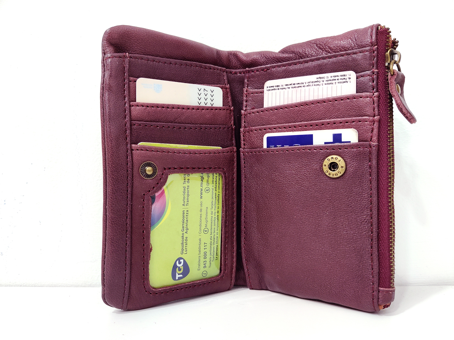 BERRIA/NEW Cartera granate Bangkok 5 BERRIA/NEW Cartera granate Bangkok - Imagen 4