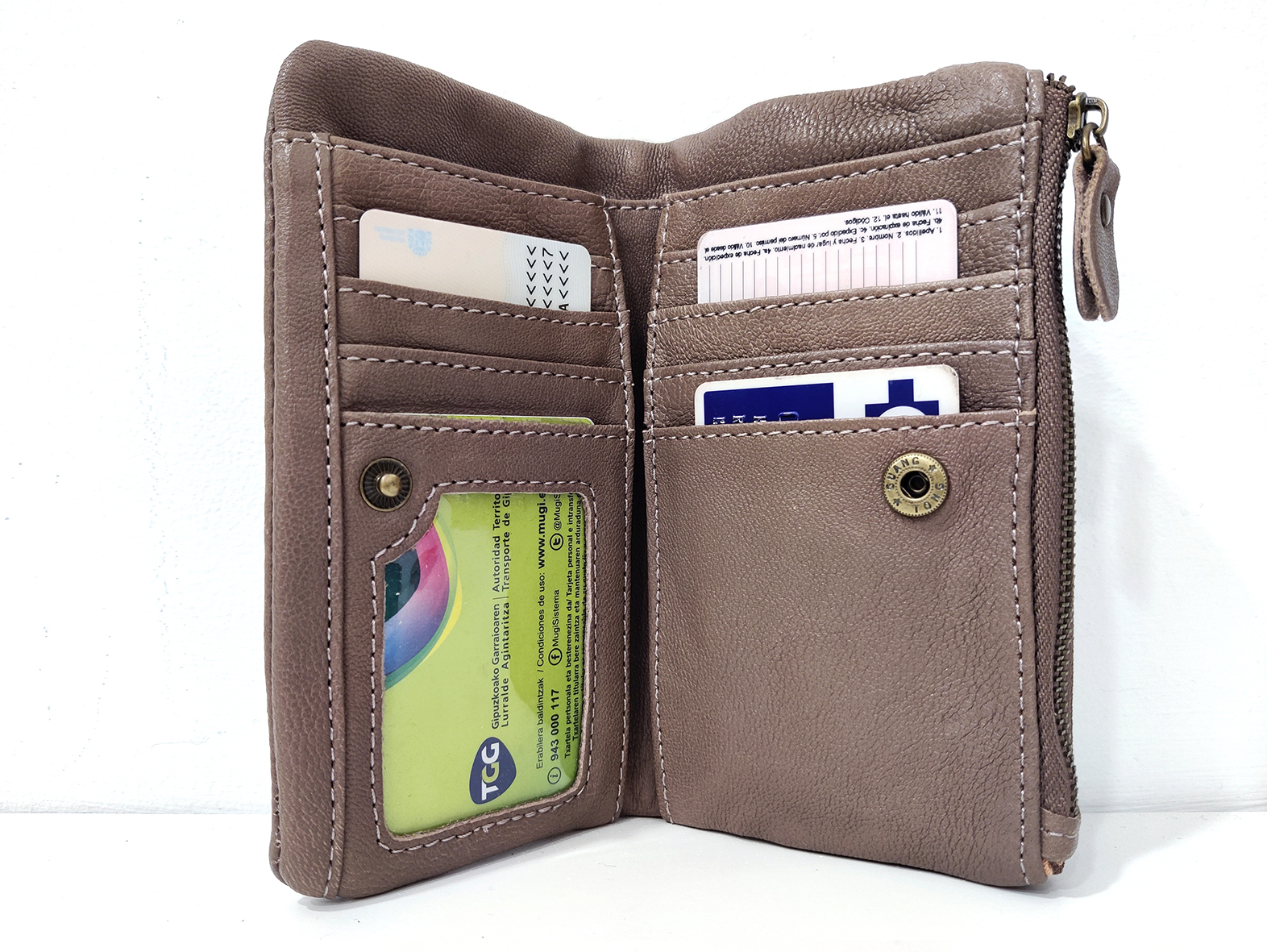 BERRIA/NEW Cartera gris Bangkok 5 BERRIA/NEW Cartera gris Bangkok - Imagen 4