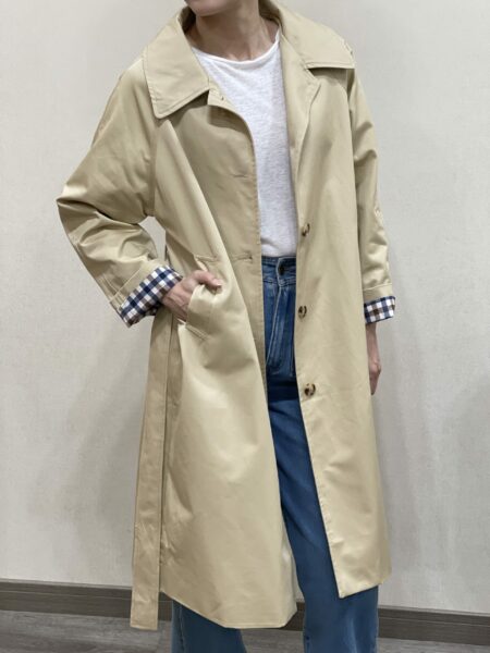 Gabardina beige Benedetta