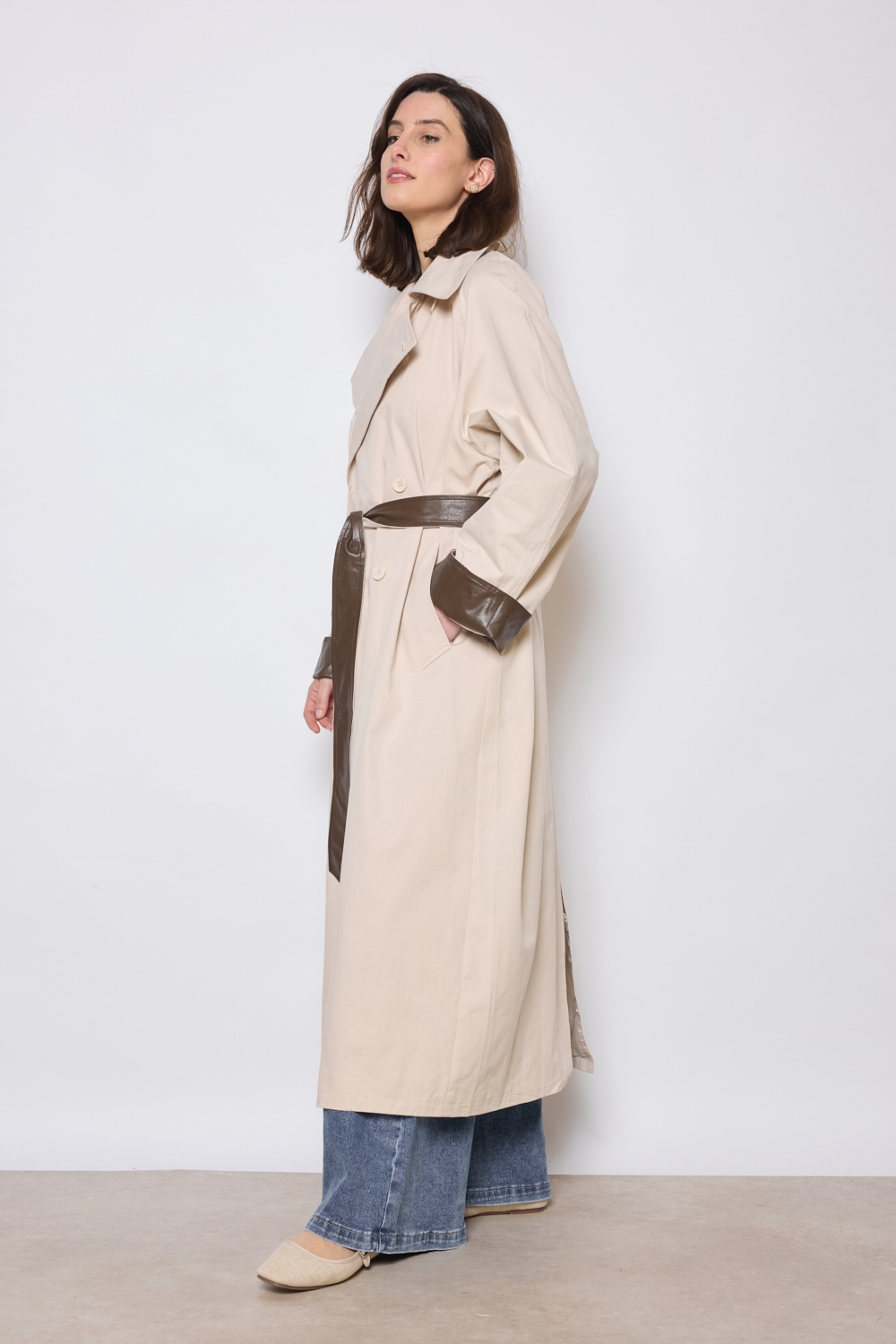 BERRIA/NEW Gabardina beige Blake 5 BERRIA/NEW Gabardina beige Blake - Imagen 4