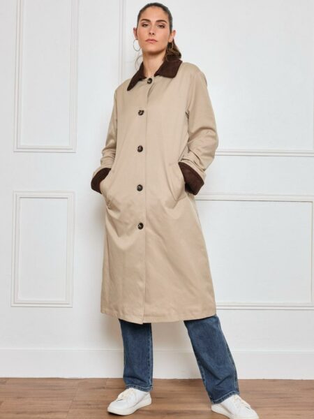 <span class="new">BERRIA/NEW</span> Gabardina beige Alia