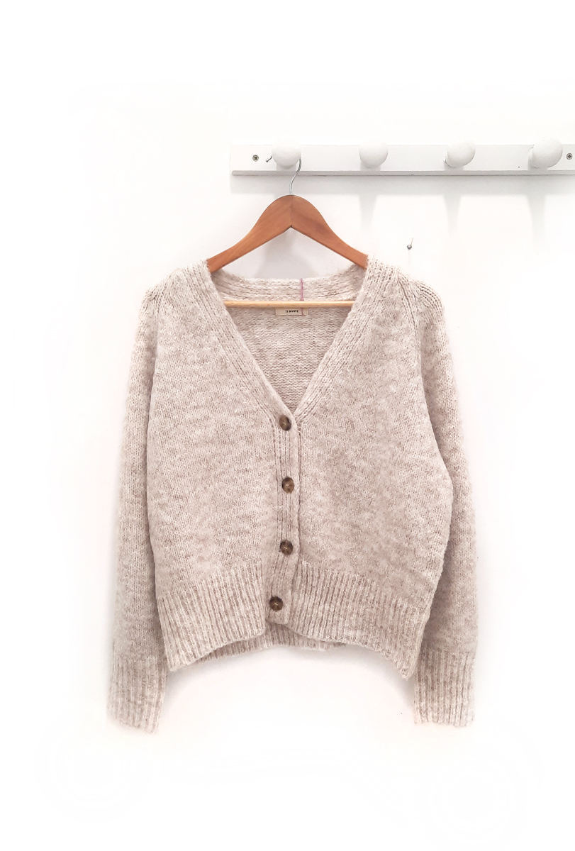 Chaqueta beige Greta