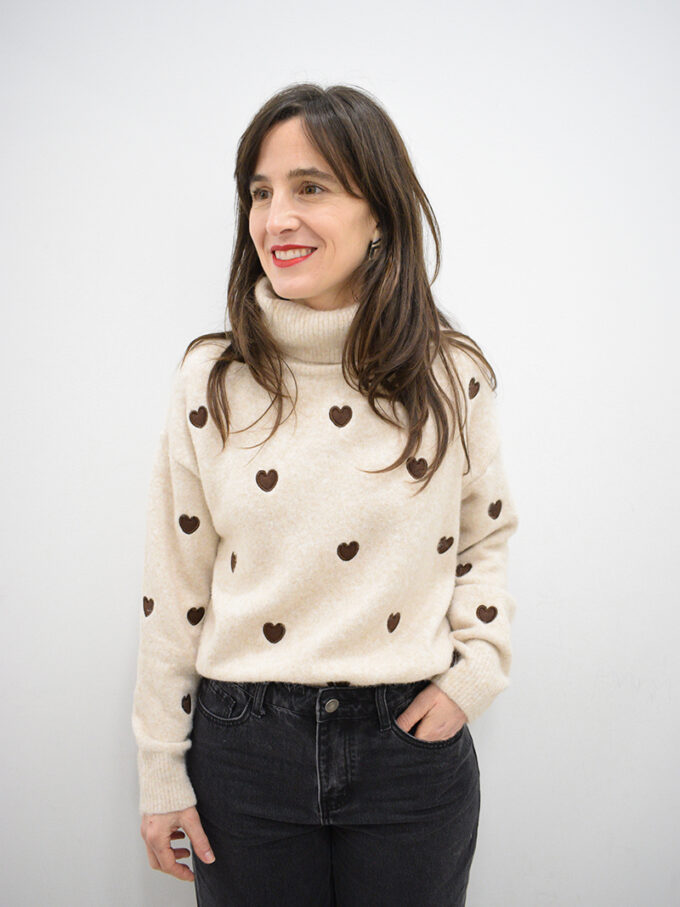 Inicio 18 Jersey de cuello vuelto luján