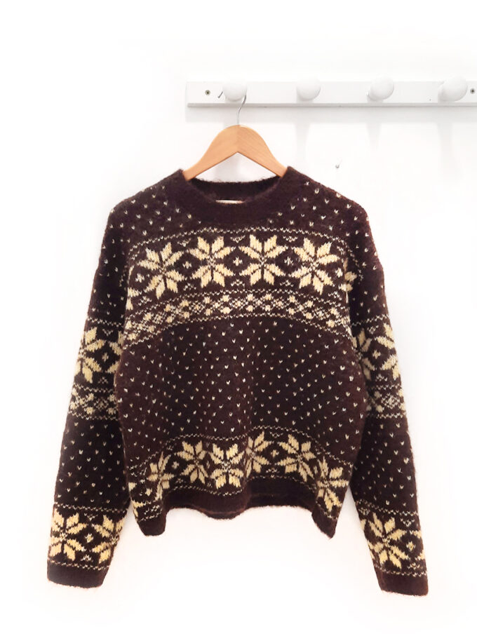 Jersey marrón amarillo Santa