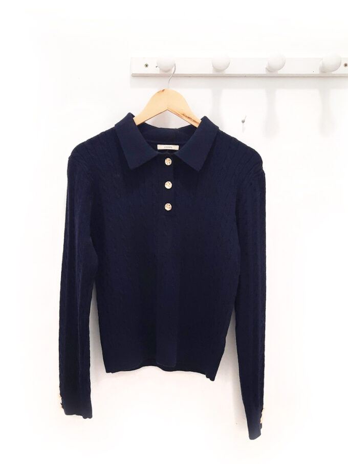 Jersey polo azul marino Krill