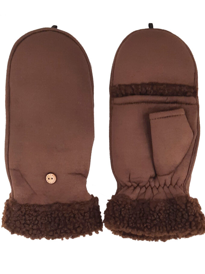 Manopla marrón Ezkuzorro