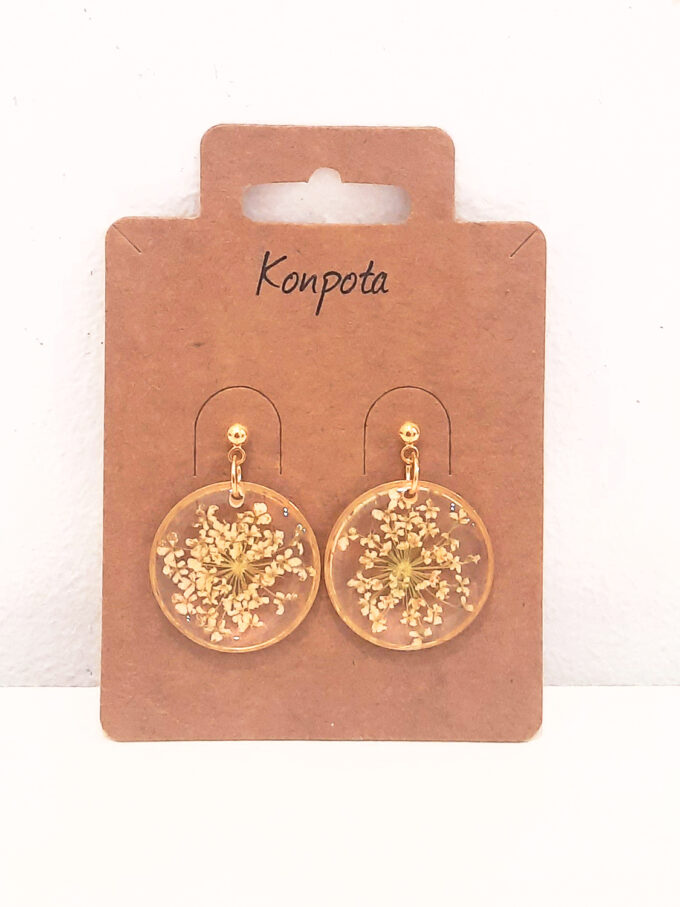 Pendientes Heliance verde claro