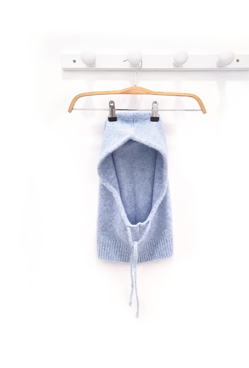 Verdugo azul Goth balaclava