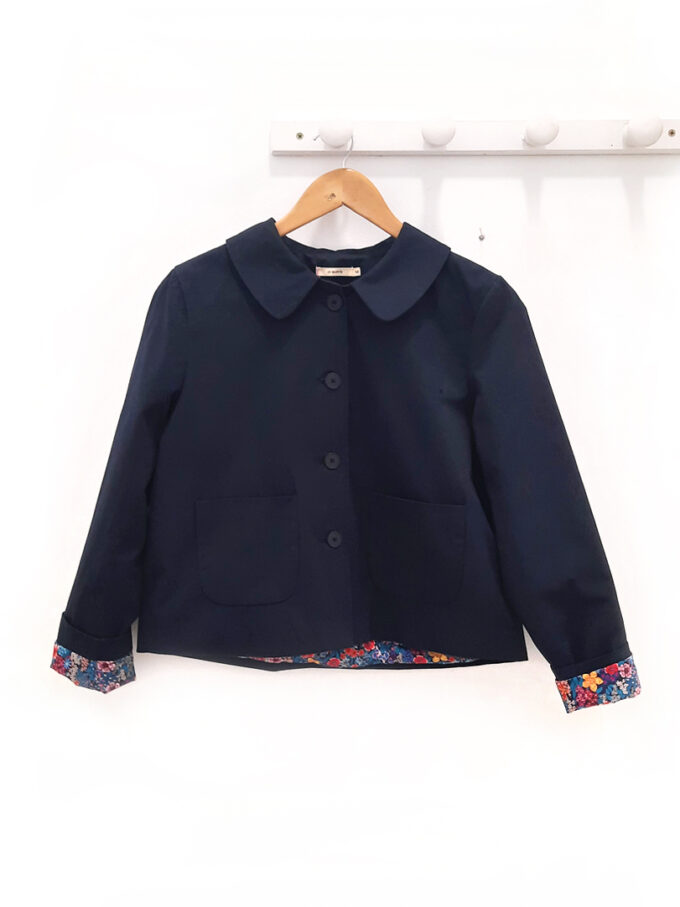 Cazadora azul marino Janette