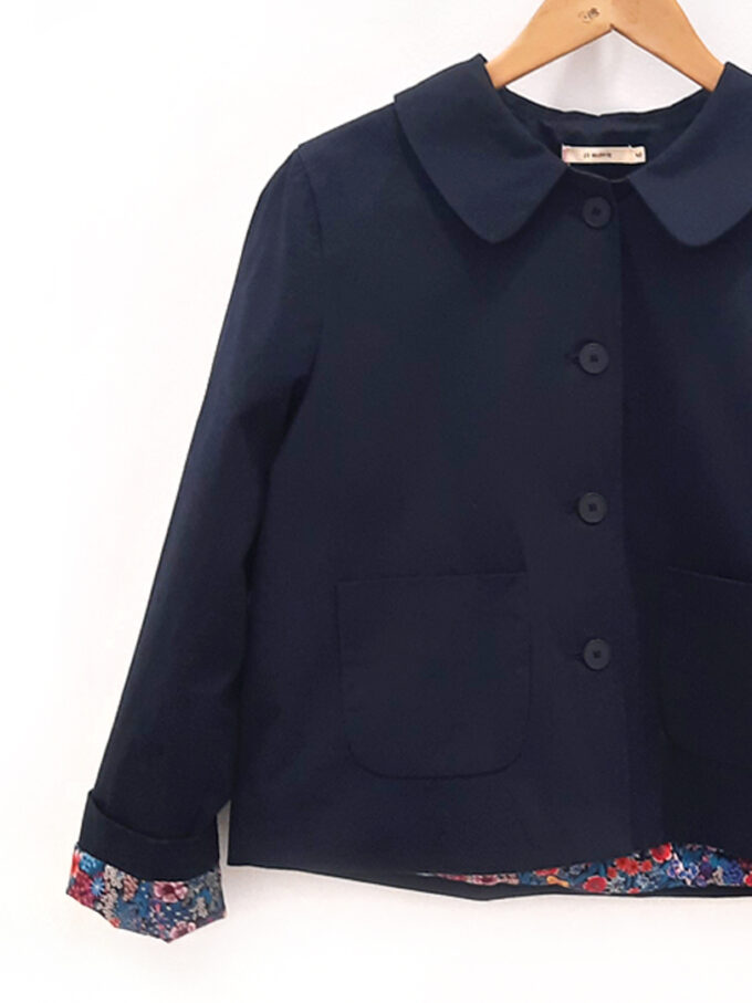 Cazadora azul marino Janette