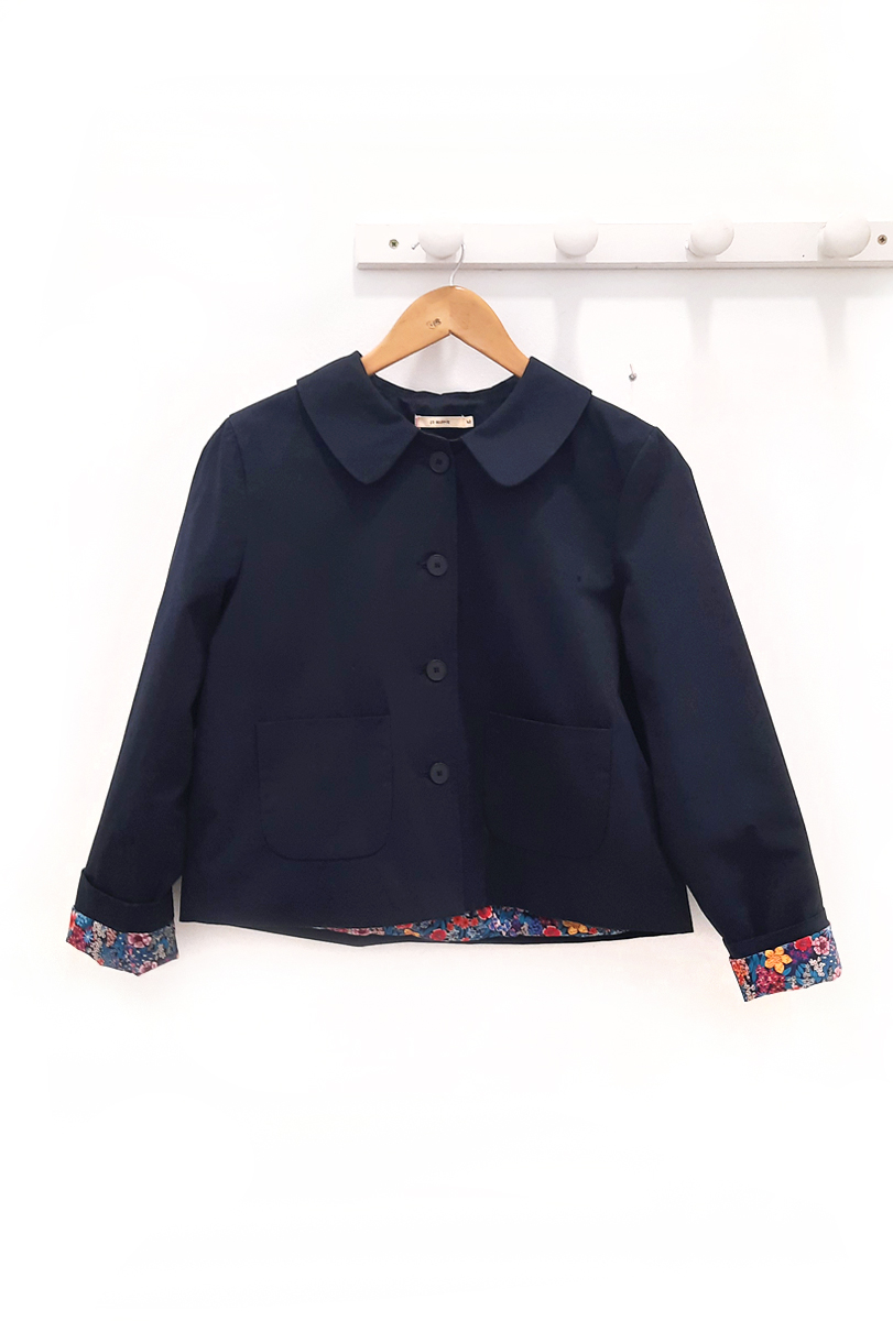 Cazadora azul marino Janette