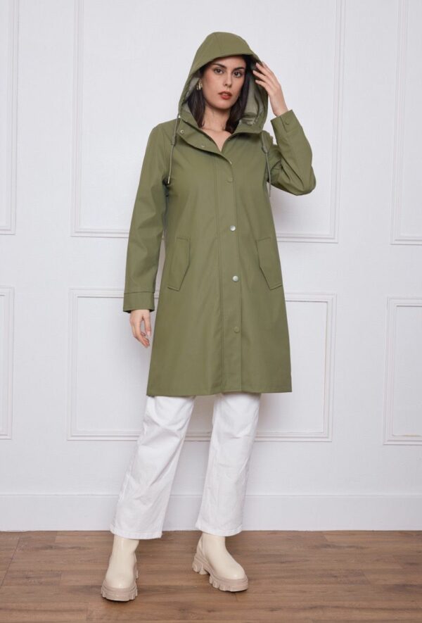 Chubasquero caqui zaparrada