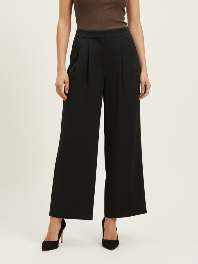 Pantalon negro Daniel pata ancha