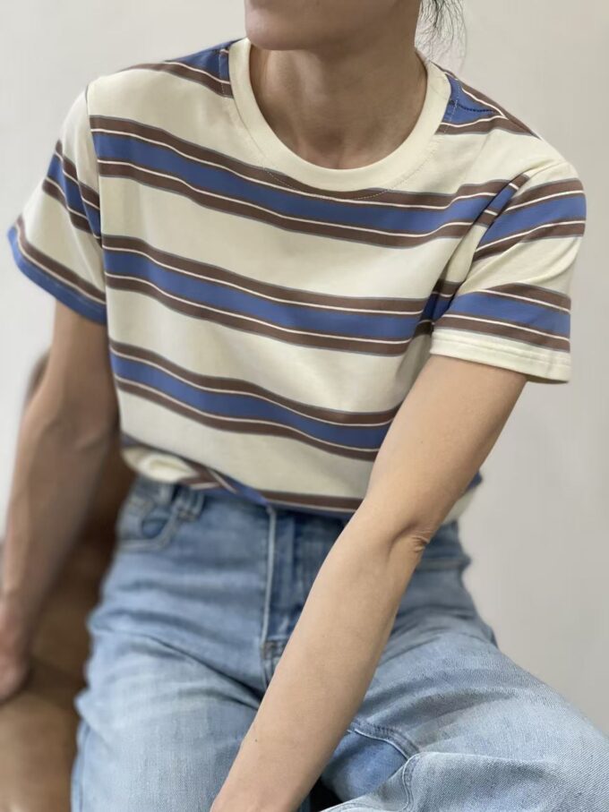 Inicio 5 <span class="new">BERRIA/NEW</span> Camiseta de rayas Naya