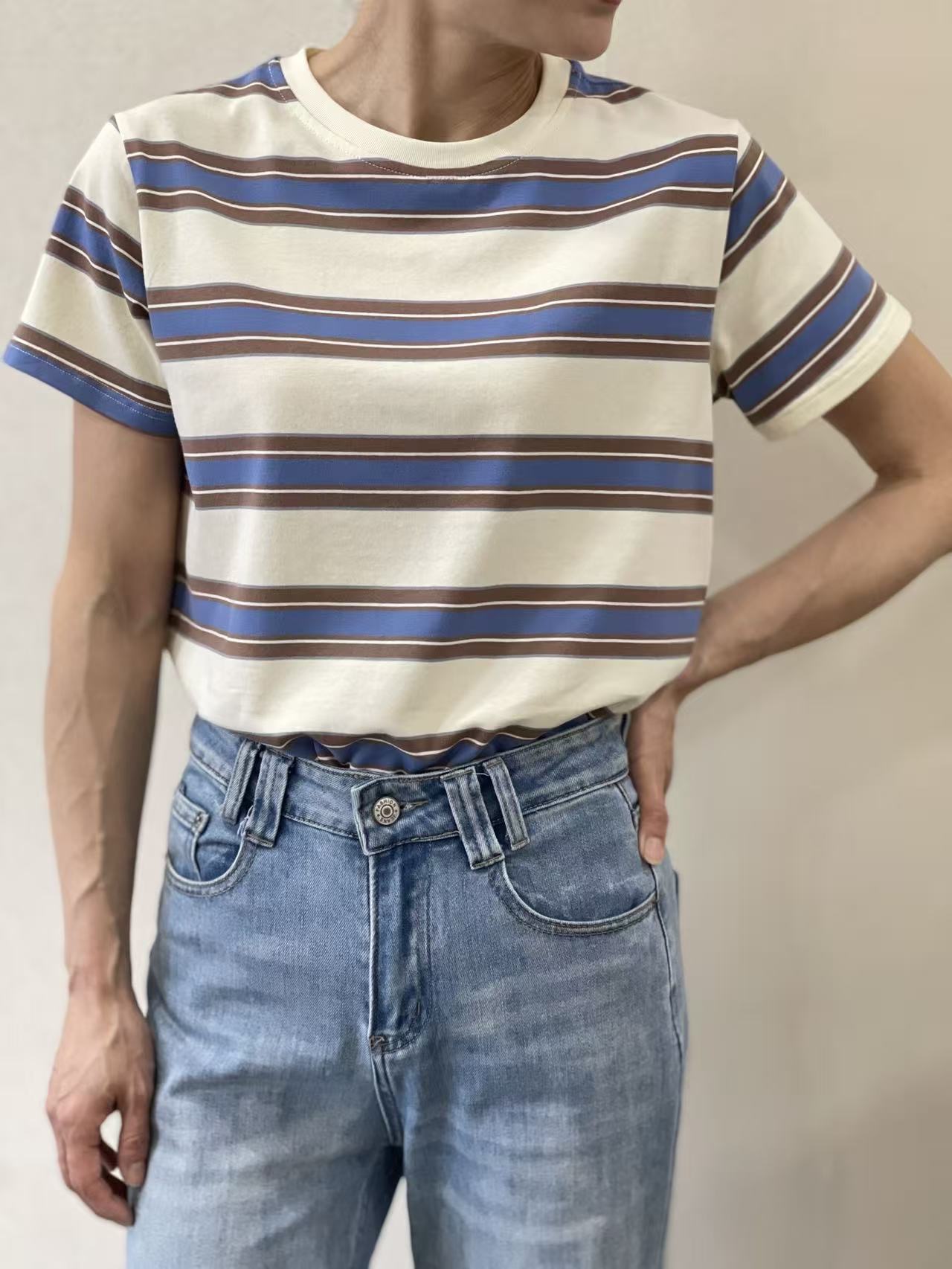 <span class="new">BERRIA/NEW</span> Camiseta de rayas Naya 5 <span class="new">BERRIA/NEW</span> Camiseta de rayas Naya - Imagen 4