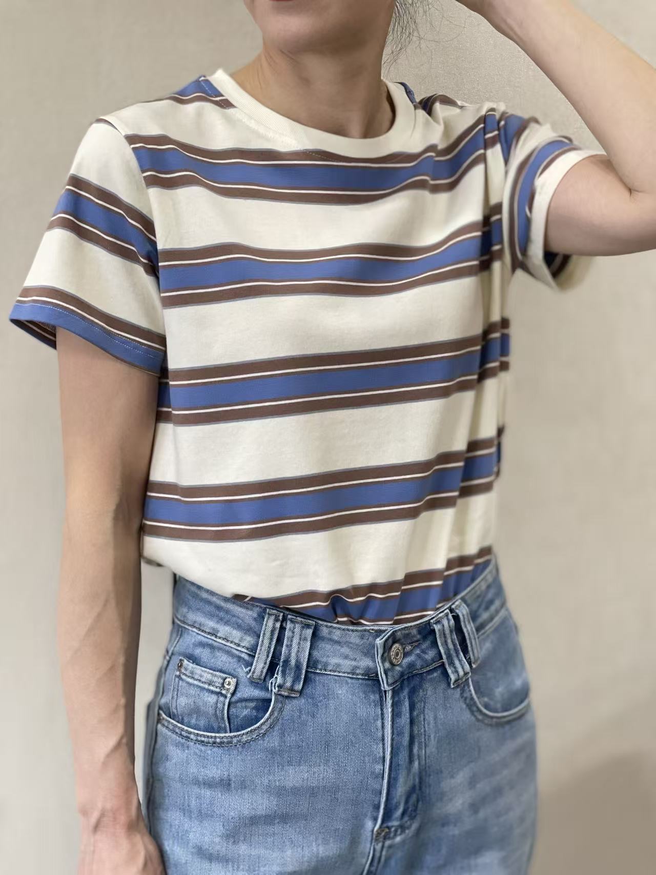 <span class="new">BERRIA/NEW</span> Camiseta de rayas Naya 4 <span class="new">BERRIA/NEW</span> Camiseta de rayas Naya - Imagen 3