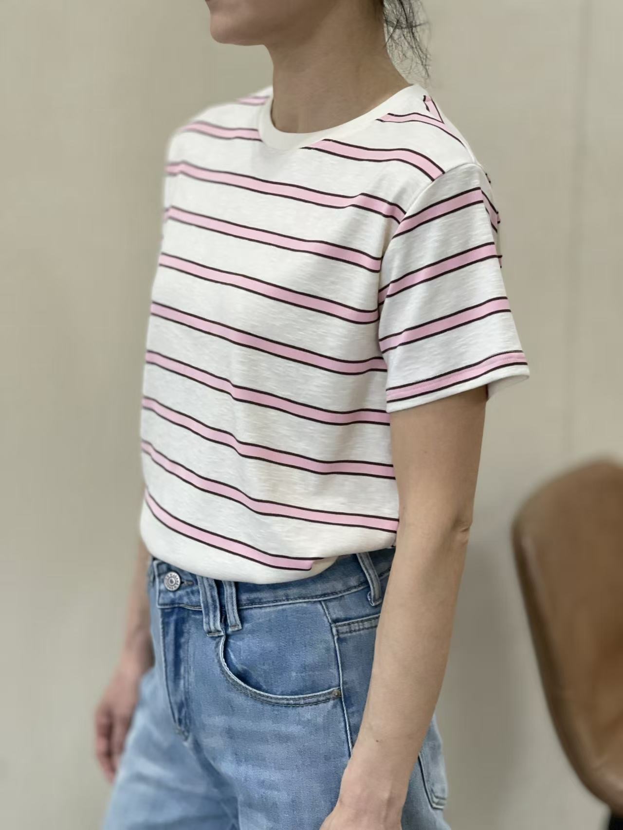 <span class="new">BERRIA/NEW</span> Camiseta de rayas Carla 3 <span class="new">BERRIA/NEW</span> Camiseta de rayas Carla - Imagen 2