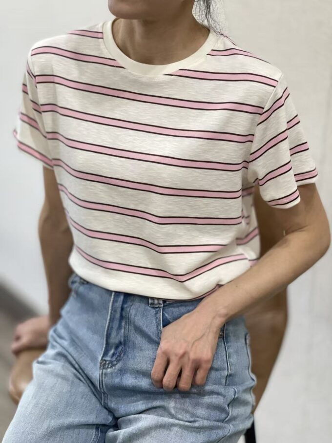 Inicio 9 <span class="new">BERRIA/NEW</span> Camiseta de rayas Carla