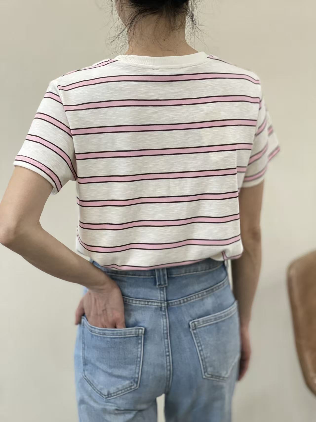 <span class="new">BERRIA/NEW</span> Camiseta de rayas Carla 5 <span class="new">BERRIA/NEW</span> Camiseta de rayas Carla - Imagen 4