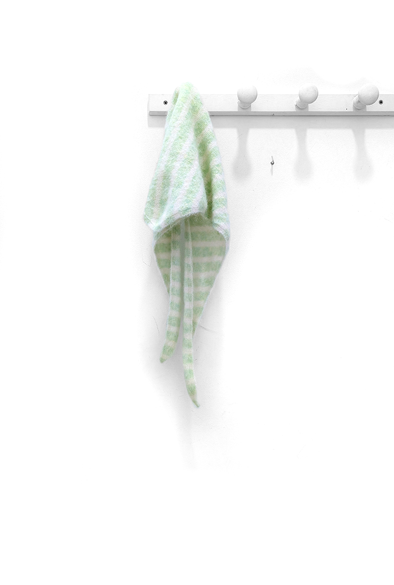 panuelo blanco verde