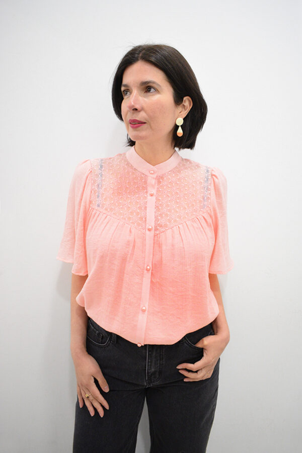 Blusa rosa palo Lisa
