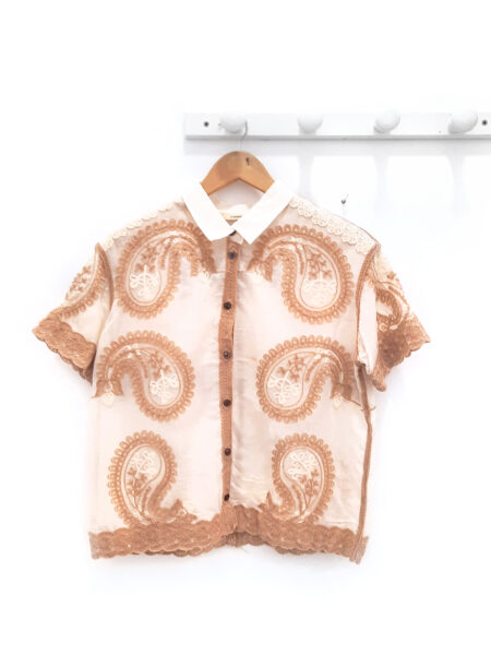 Camisa beige Gretchen