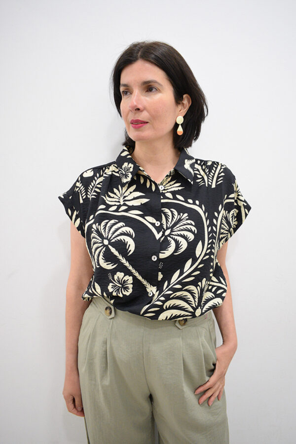 Camisa negra Chantal