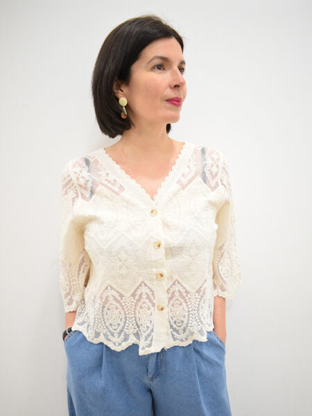 Chaqueta beige Luara