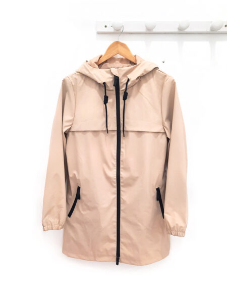 Chubasquero beige Enbata cortavientos