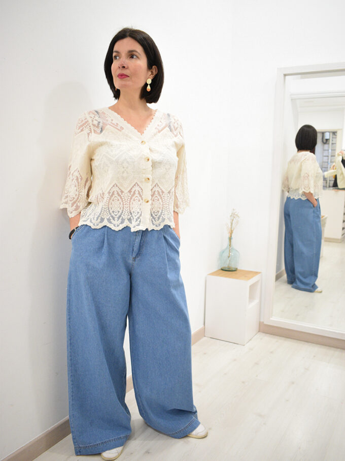 Chaqueta beige Luara