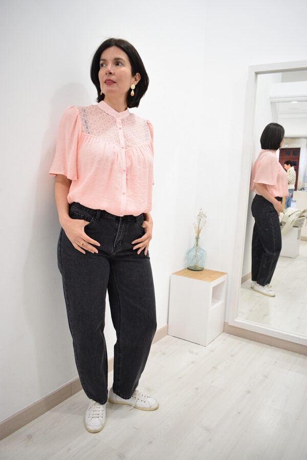 Blusa rosa palo Lisa
