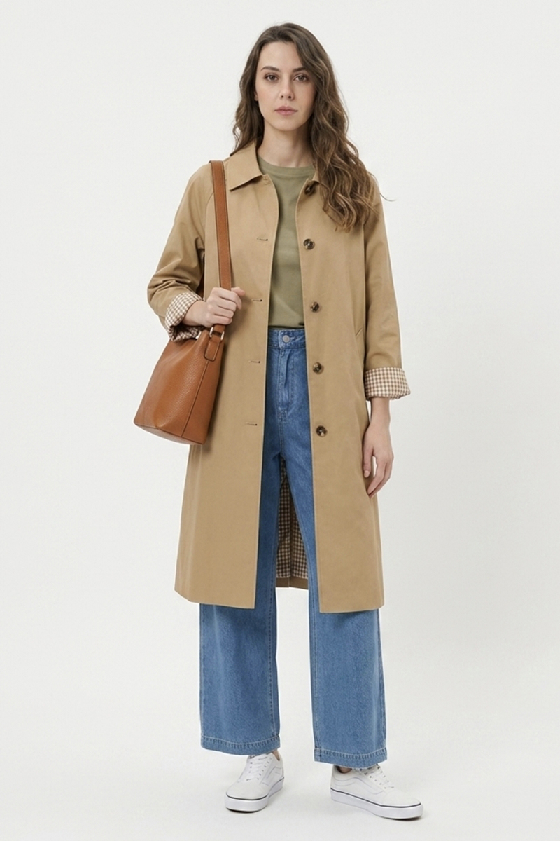 <span class="new">BERRIA/NEW</span> Trench camel reversible Helene