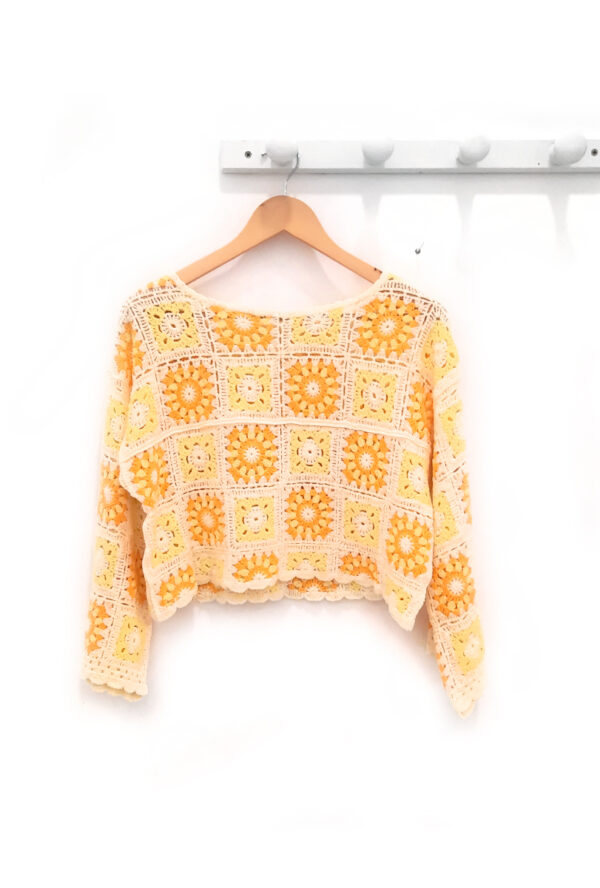 Jersey beige y amarillo Osho circulos