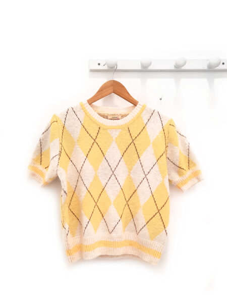 Jersey de rombos amarillo Ekain