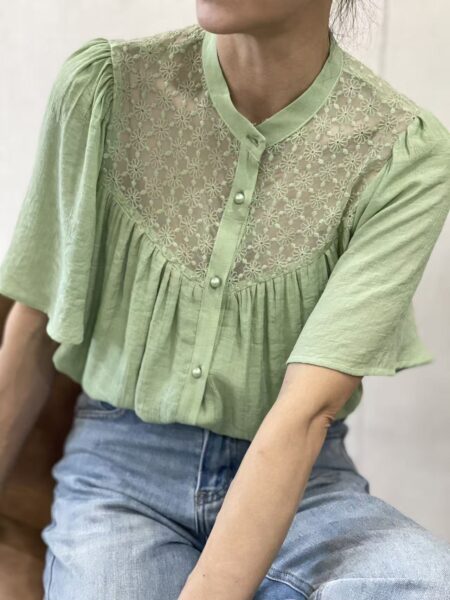 Blusa verde Lisa